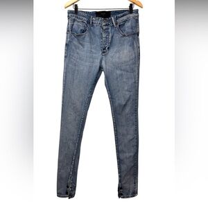 Kollar Skinny Jeans Blue Splinter Denim size 32x32 Men